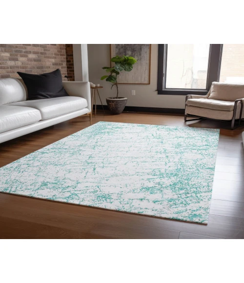 Chantille ACN606 Teal 2'6" x 3'10" Rug