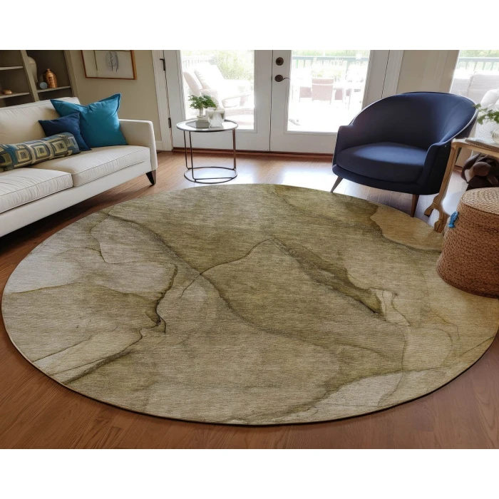 Chantille ACN607 Brown 8' x 8' Rug