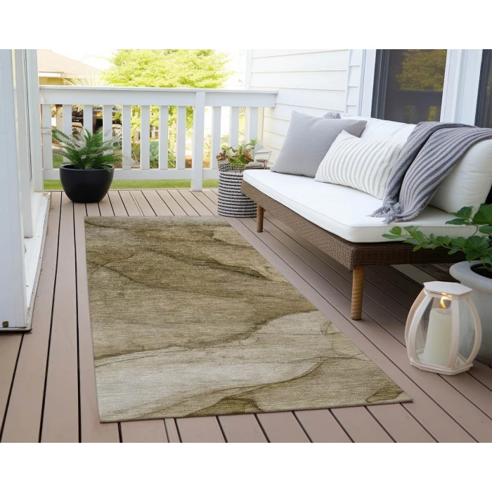 Chantille ACN607 Brown 2'3" x 7'6" Rug