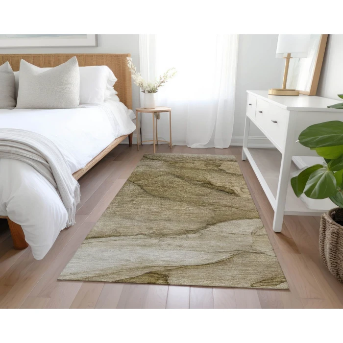 Chantille ACN607 Brown 2'3" x 7'6" Rug