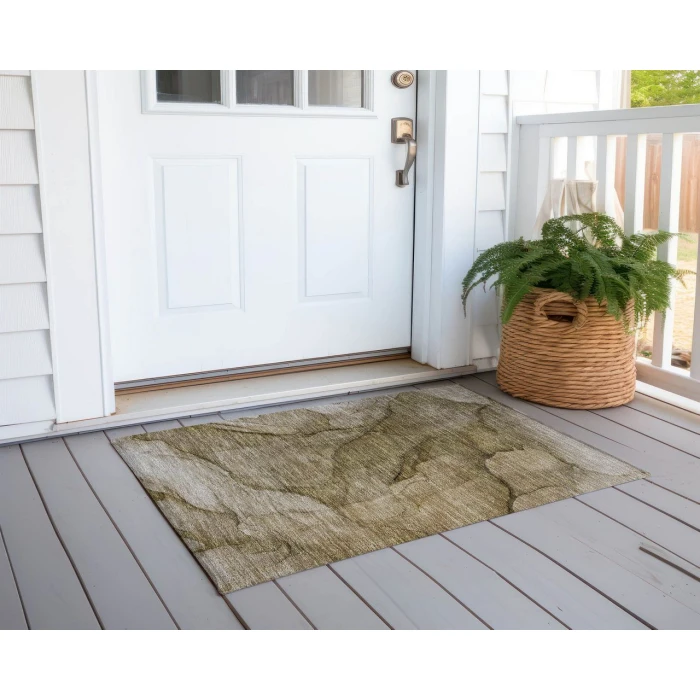Chantille ACN607 Brown 1'8" x 2'6" Rug