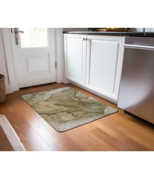 Chantille ACN607 Brown 1'8" x 2'6" Rug