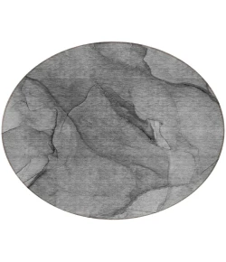 Addison Chantille ACN607 Gray 8 ft. x 8 ft. Round Rug