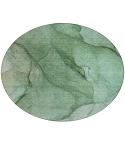 Addison Chantille ACN607 Green 8 ft. x 8 ft. Round Rug