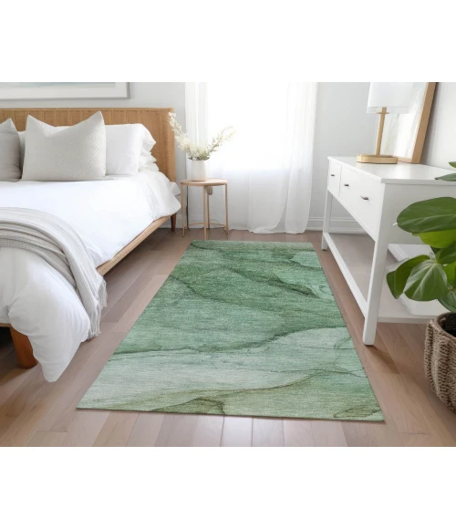 Chantille ACN607 Green 2'3" x 7'6" Rug