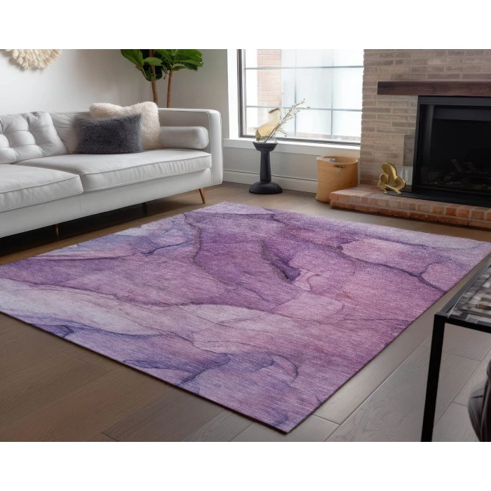 Chantille ACN607 Purple 2'6" x 3'10" Rug