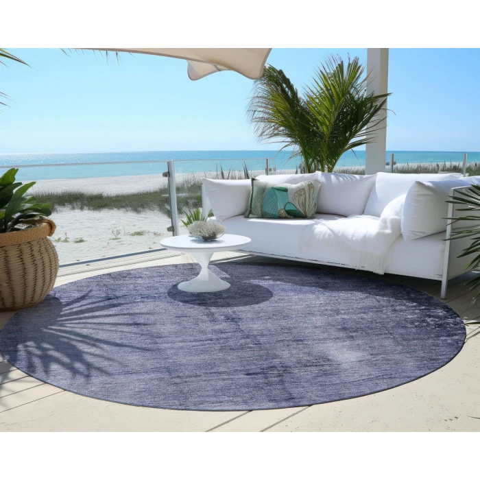 Chantille ACN608 Navy 8' x 8' Rug