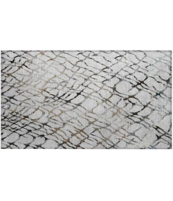 Addison Chantille ACN609 Silver 1 ft. 8 in. x 2 ft. 6 in. Rectangle Rug