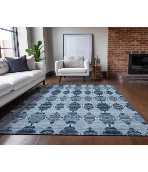 Chantille ACN610 Blue 3' x 5' Rug