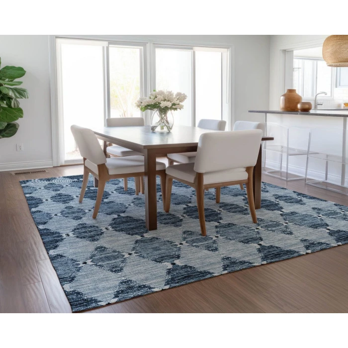 Chantille ACN610 Blue 3' x 5' Rug