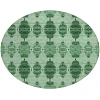 Addison Chantille ACN610 Emerald 8 ft. x 8 ft. Round Rug