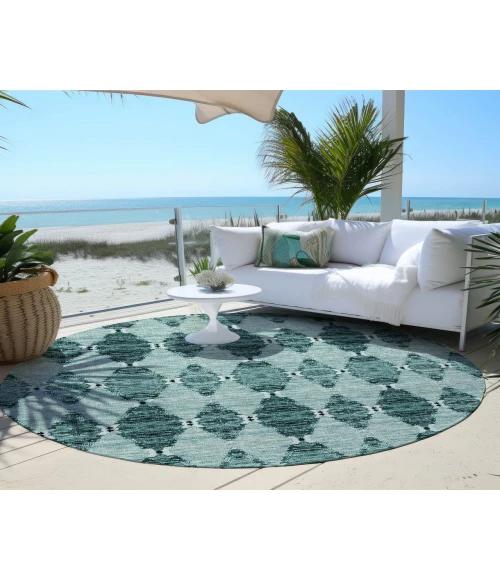 Chantille ACN610 Teal 8' x 8' Rug