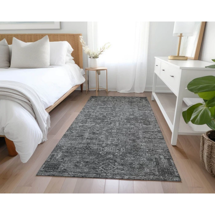 Chantille ACN611 Charcoal 2'3" x 7'6" Rug
