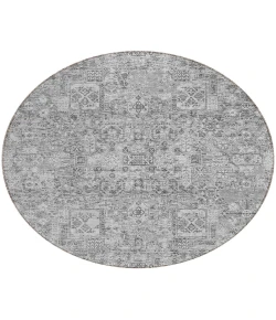 Addison Chantille ACN611 Gray 8 ft. x 8 ft. Round Rug