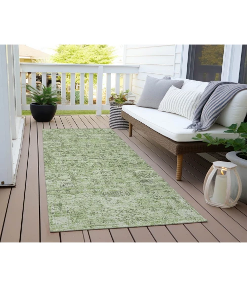 Chantille ACN611 Green 2'3" x 7'6" Rug