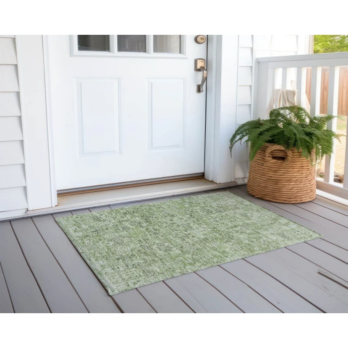 Chantille ACN611 Green 1'8" x 2'6" Rug