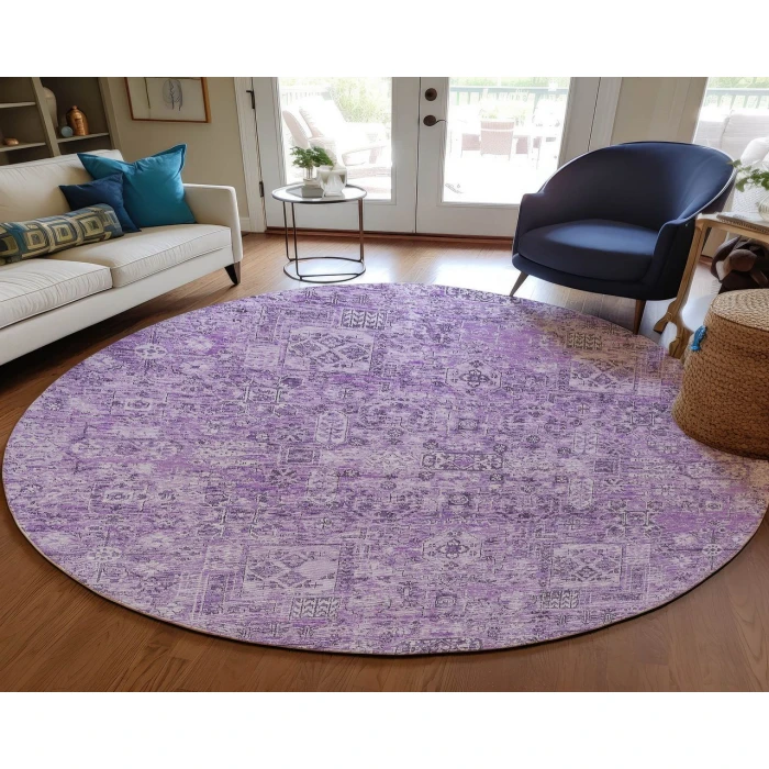 Chantille ACN611 Lilac 8' x 8' Rug