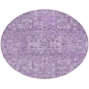 Addison Chantille ACN611 Lilac 8 ft. x 8 ft. Round Rug