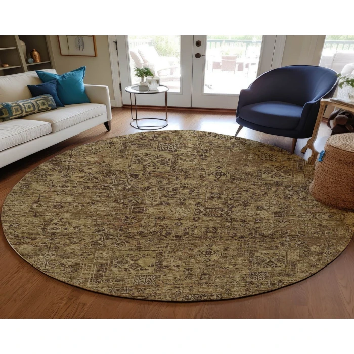 Chantille ACN611 Mocha 8' x 8' Rug
