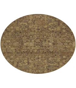 Addison Chantille ACN611 Mocha 8 ft. x 8 ft. Round Rug