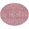 Addison Chantille ACN611 Pink 8 ft. x 8 ft. Round Rug