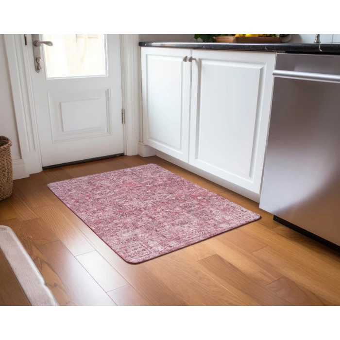 Chantille ACN611 Pink 1'8" x 2'6" Rug