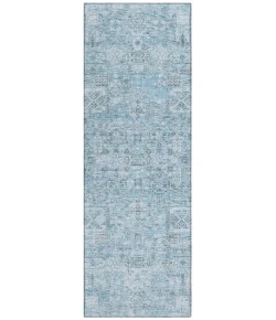 Addison Chantille ACN611 Sky 2 ft. 3 in. x 7 ft. 6 in. Runner Rug