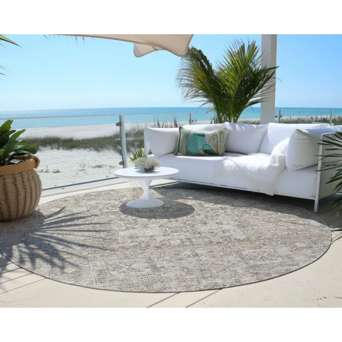 Chantille ACN611 Taupe 8' x 8' Rug