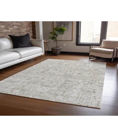Chantille ACN611 Taupe 2'6" x 3'10" Rug