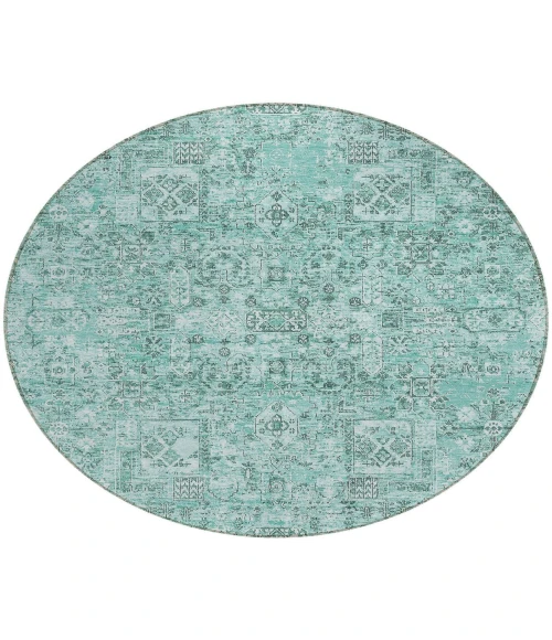 Chantille ACN611 Teal 8' x 8' Rug