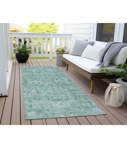 Chantille ACN611 Teal 2'3" x 7'6" Rug