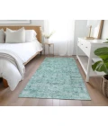 Chantille ACN611 Teal 2'3" x 7'6" Rug