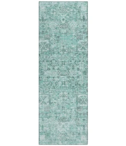 Addison Chantille ACN611 Teal 2 ft. 3 in. x 7 ft. 6 in. Runner Rug