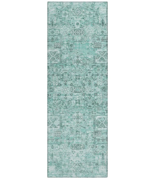 Chantille ACN611 Teal 2'3" x 7'6" Rug