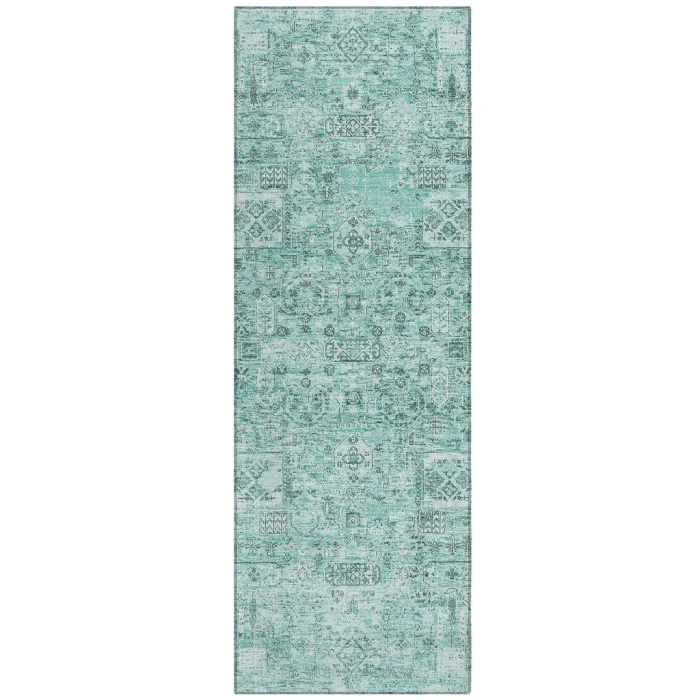 Chantille ACN611 Teal 2'3" x 7'6" Rug