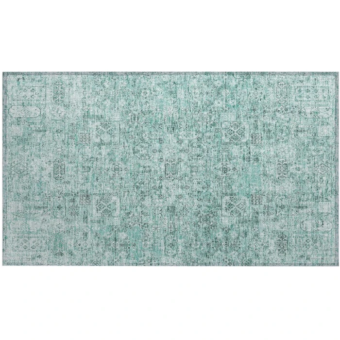 Chantille ACN611 Teal 1'8" x 2'6" Rug
