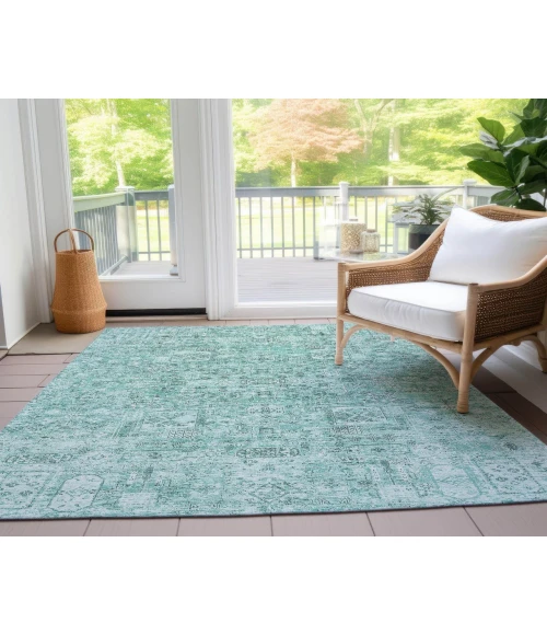 Chantille ACN611 Teal 2'6" x 3'10" Rug