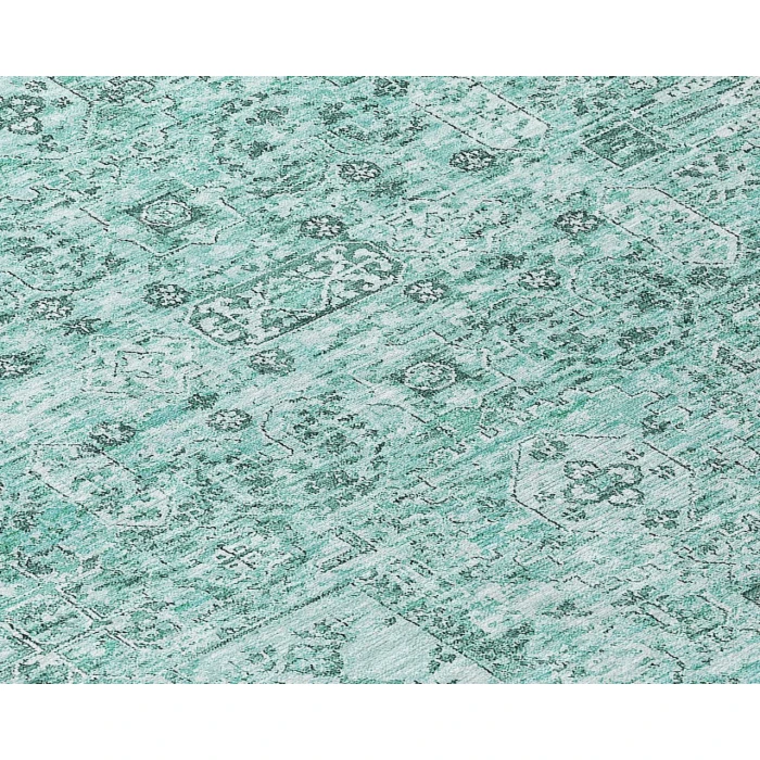 Chantille ACN611 Teal 1'8" x 2'6" Rug