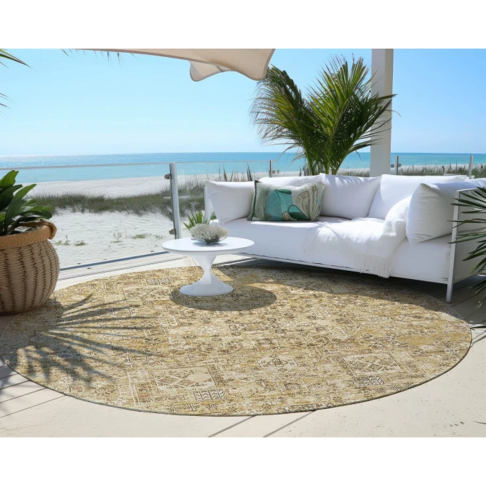 Chantille ACN611 Wheat 8' x 8' Rug