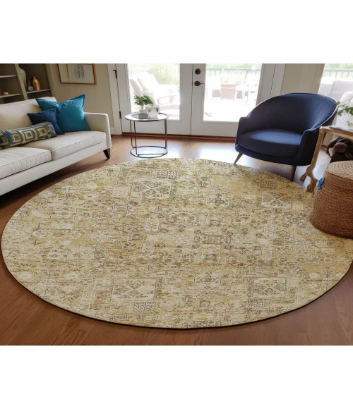 Chantille ACN611 Wheat 8' x 8' Rug