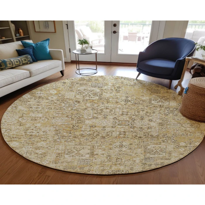 Chantille ACN611 Wheat 8' x 8' Rug