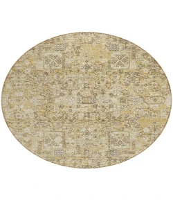 Addison Chantille ACN611 Wheat 8 ft. x 8 ft. Round Rug