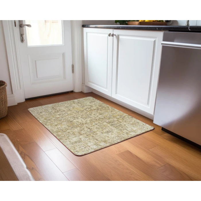 Chantille ACN611 Wheat 1'8" x 2'6" Rug