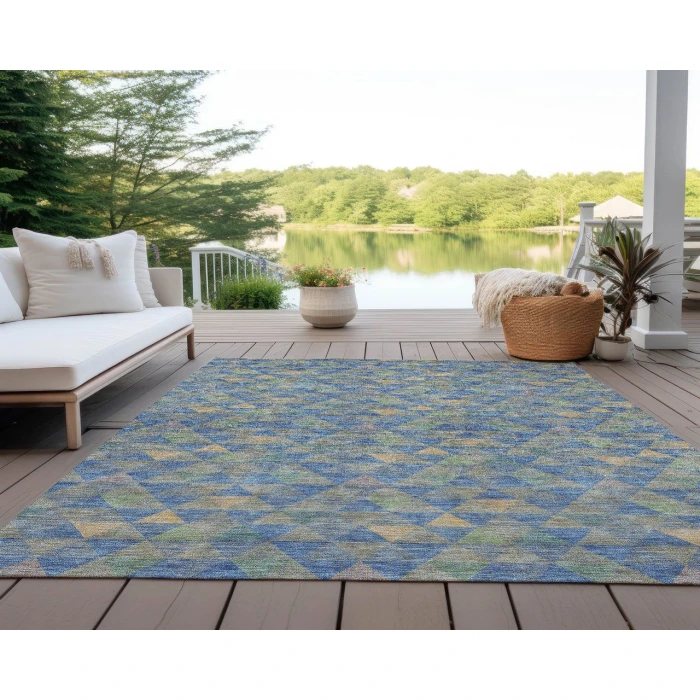 Chantille ACN612 Blue 2'6" x 3'10" Rug