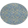 Addison Chantille ACN612 Blue 8 ft. x 8 ft. Round Rug
