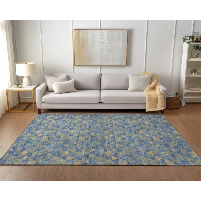 Chantille ACN612 Blue 2'6" x 3'10" Rug