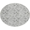 Addison Chantille ACN612 Silver 8 ft. x 8 ft. Round Rug