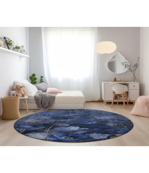 Chantille ACN613 Blue 8' x 8' Rug