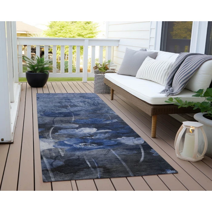 Chantille ACN613 Blue 2'3" x 7'6" Rug