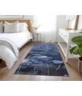 Chantille ACN613 Blue 2'3" x 7'6" Rug